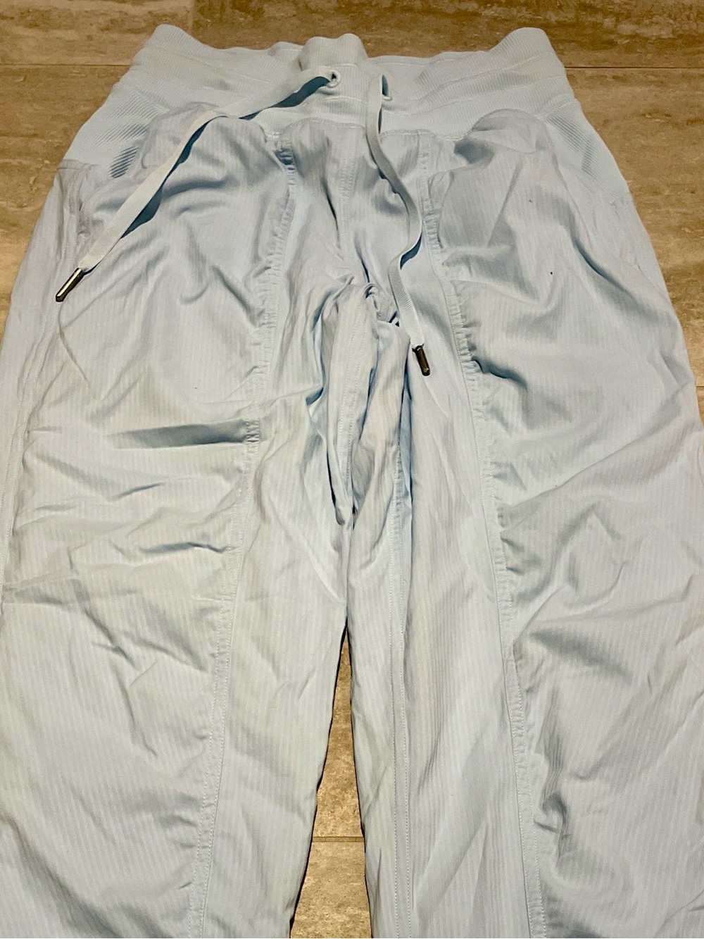 LULULEMON Dance Studio Mid-Rise Joggers - Light Powder Blue / Size 0